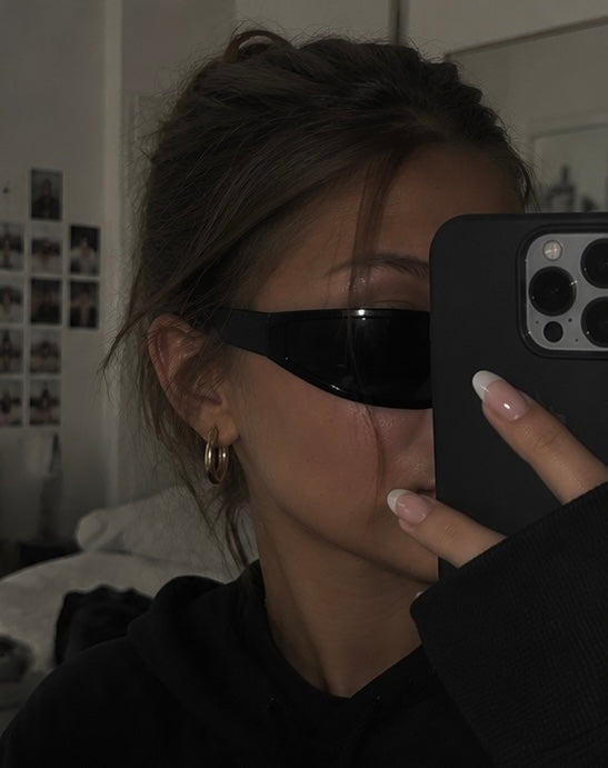 THE BLADE SUNGLASSES - BLACK