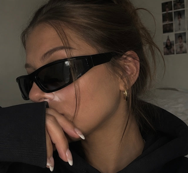 THE BLADE SUNGLASSES - BLACK