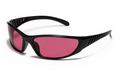 The Circuit Sunglasses with rose lens, three-quarter product view